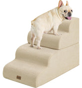 Made4Pets escaleras para perro con 4 peldaños para cama alta, fáciles de usar.