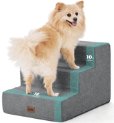 Made4Pets escaleras para perros pequeños, 3 pasos, ideal para subir a la cama.