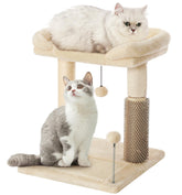 Made4Pets torre-gatos-20-pulgadas-sisal-natural, ideal para trepar y rascar.