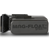 Mag-Float, vista frontal del limpiador magnético, para limpiar el vidrio del acuario.