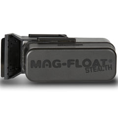 Mag-Float, vista frontal del limpiador magnético, para limpiar el vidrio del acuario.