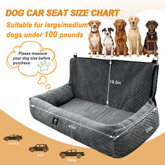 MagicFox acolchado grueso destacado para mayor confort en coche.