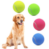 Magicorange balón de tenis gigante de 6 pulgadas en colores fluorescentes para perros en exterior