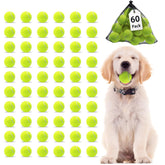 Pelotas Magicorange para perro de 2 pulgadas en amarillo, ideal para juego interactivo