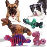 Magicorange juguete mordedor dinosaurio en nylón, ideal para perros grandes