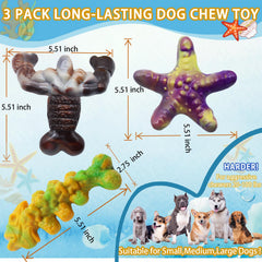 Magicorange Hueso de pescado: mordedor robusto para perros grandes, fomenta la actividad de masticación.