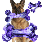 Magicorange juguete perro duro hueso, ideal para mordedores fuertes.