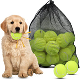 Pelotas Magicorange amarillas de 2,5 pulgadas para juego activo al aire libre.