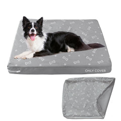 Funda Magik & Kover impermeable para cama de perro con estampado de huesos