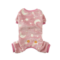 Maigllra pijama luminoso para perro, brillo nocturno para mayor visibilidad