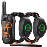 Maisoie collar de perro con receptor impermeable, ideal para entrenamientos bajo lluvia.