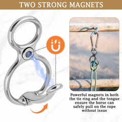 MajesticMane: acero inoxidable 304, resistencia y durabilidad.
