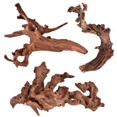 Majoywoo madera de deriva natural, ramas 6-10 pulgadas, aporta belleza natural al acuario.