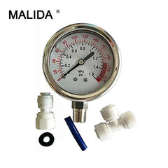 Conjunto de conexiones 1-4 acoplamiento push‑fit para instalación rápida Malida