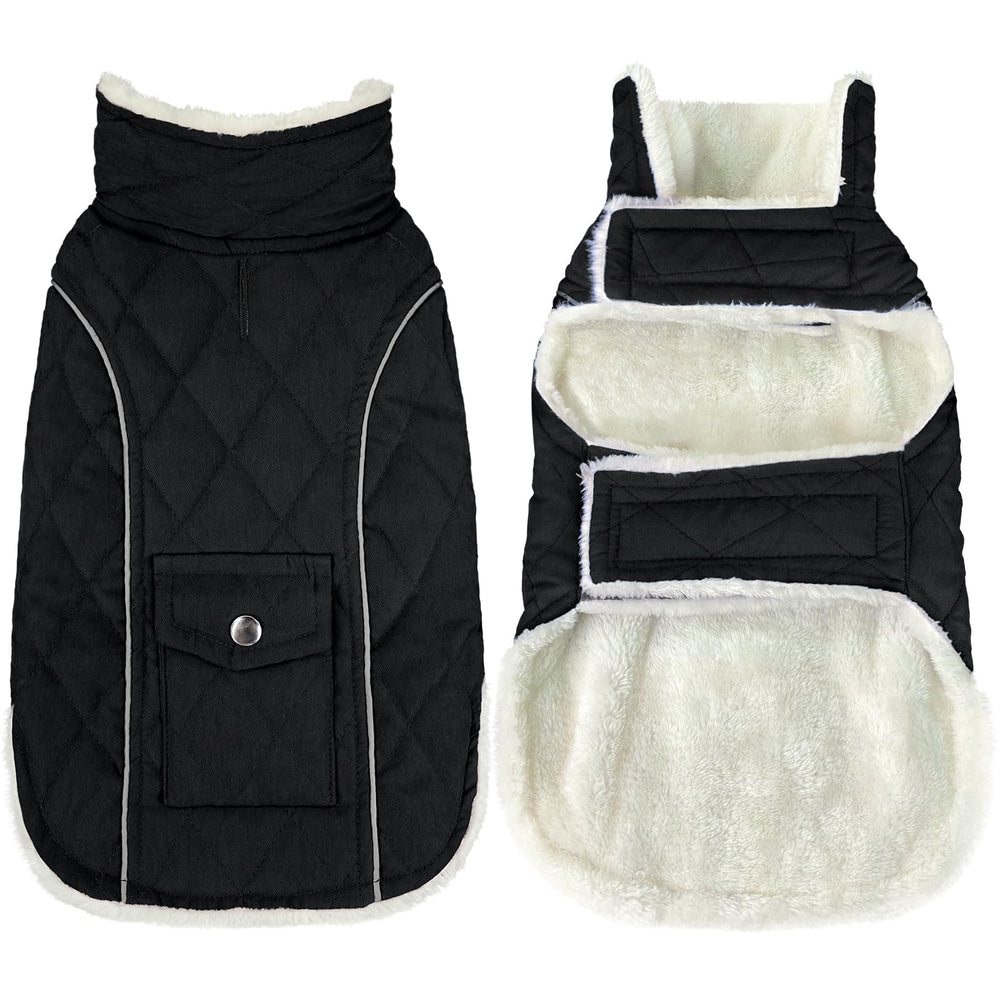 Malier chaqueta de invierno para perro, frente, protege del frío con libertad de movimiento