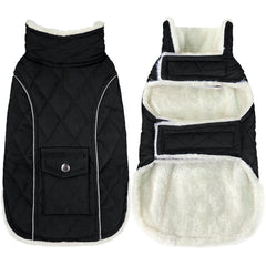 Malier chaqueta de invierno para perro, frente, protege del frío con libertad de movimiento