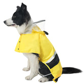 Capa para perros MAMORE resistente al agua para paseos bajo lluvia.