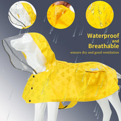 Mamore impermeable para perros con ajuste en patas estable durante paseos
