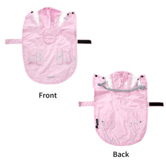 MAMORE impermeable para perro con bandas reflectantes, mayor visibilidad nocturna.