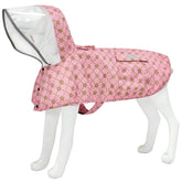 Mamore poncho de lluvia para perro con capucha ajustable, ideal para días mojados