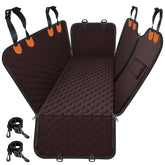 Mancro cobertor de asiento trasero para perros impermeable 600D protege contra derrames y rasguños