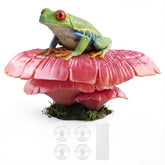 Maozyiltle seta decorativa para terrario hongo encantado, embellece el hábitat