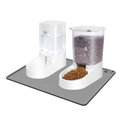 Marchul dispensador de alimento para perros con flujo automático y ventana visual para verificar la comida