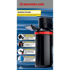 Marineland Magnum motor sumergible para inicio rápido y operación silenciosa.