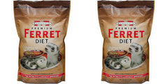 Marshall Premium Ferret Diet Food, pellets de textura crujiente para masticación.