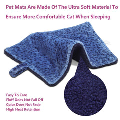 MARUNDA cama para mascotas, vista azul suave para uso diario.
