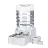 MASOCAT Dispensador con capacidad 9L para agua de mascotas, ideal para uso prolongado