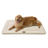 Almohadilla MASSFU reversible en crate para perros grandes, 41x28, soporte cómodo.