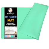 Almohadilla MateeyLife para alimentación de perros y gatos, mantiene el área limpia.