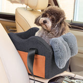 Matsofamic asiento para perro pequeño en consola central, visión amplia y seguridad.