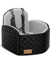Mavora Max: asiento seguro para coche con correa integrada para perros pequeños.