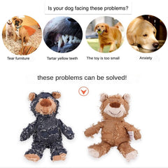 MAXBECK oso de peluche con sonido atrae atención y fomenta juego.