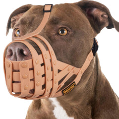 Bozal cesta Mayerzon para pitbull grande: permite respirar y beber durante el paseo