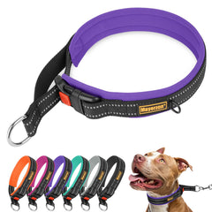Collar martingale Mayerzon 1,5 pulgadas XXL para paseos seguros