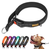 Mayerzon collar martingale con hebilla rápida para perros, fácil de colocar durante el paseo.