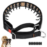 Collar Mayerzon martingale oculto para perro con control discreto en paseos