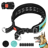 Collar Mayerzon martingale anti-tiro frente, control suave durante paseos.