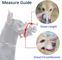 Mayerzon Muzzle para entrenamiento previene mordidas y comportamientos indeseados.