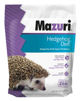 Mazuri erizos, bolsa de 8 onzas, nutrición diaria para mascotas.