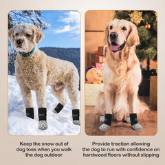 MBTWZ calcetines para perros, uso interior y exterior para patitas.