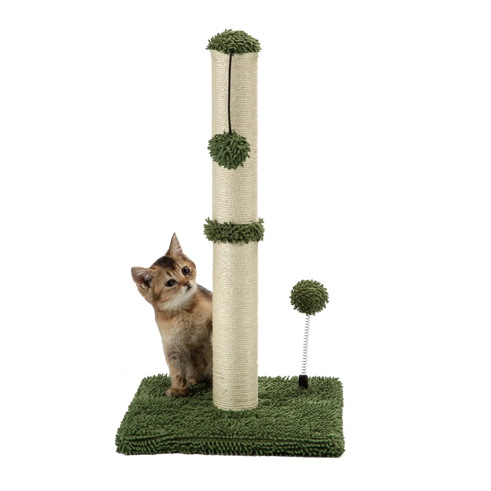 MECOOL post de rascado con sisal de 22 pulgadas para gatitos