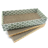 MECOOL rascador-gato área de descanso con caja para proteger muebles.