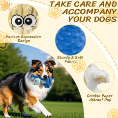 MeetYooo perro, juguete chirrido, ideal para mordidas suaves y entretenimiento al aire libre