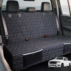 Meginc funda asiento trasero para perros, protección impermeable para viajes.
