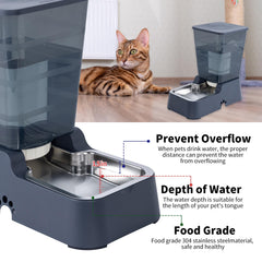 Meikuler Pets Auto Feeder gran capacidad para días sin recargas