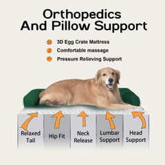 MEKIY cama grande con cubierta removible para lavado fácil y higiene.